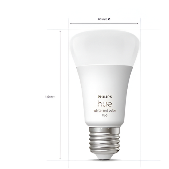 Έξυπνη Λάμπα Philips Hue E27 - RGBW image 2