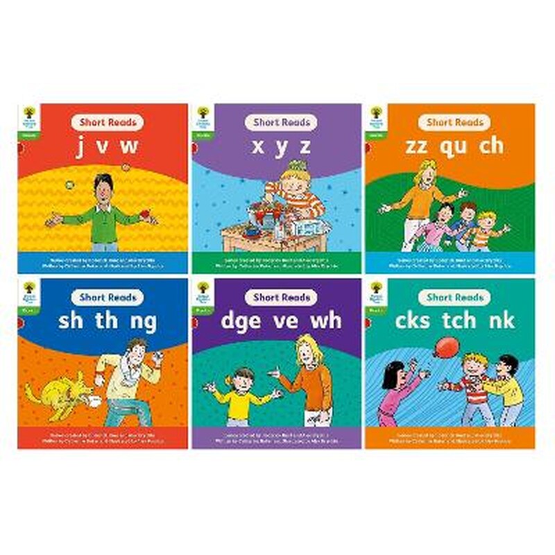 Oxford Reading Tree: Floppys Phonics Decoding Practice: Oxford Level 2: Mixed Pack of 6