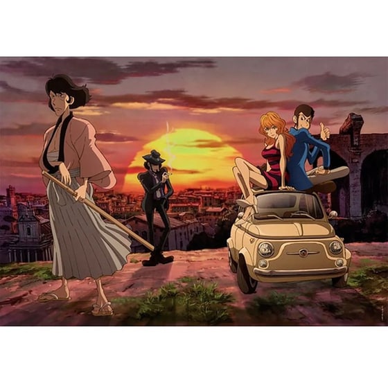 Παζλ Clementoni Lupin III (1000 Κομμάτια) image 1