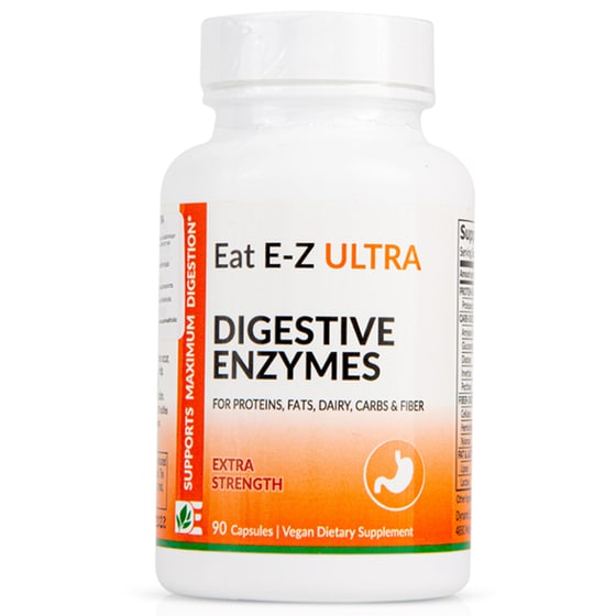 Ένζυμο Dynamic Enzymes Eat E-z Ultra Extra Strenght - 90 κάψουλες image 0