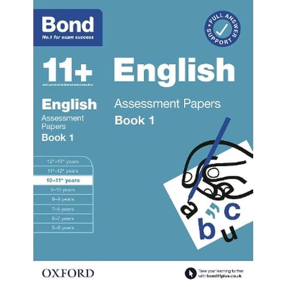 Bond 11+: Bond 11+ English Assessment Papers 10-11 years Book 1: For 11+ GL assessment and Entrance Exams image 0