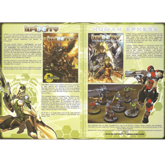 Infinity: Human Sphere N3 Επιτραπέζιο (Corvus Belli) image 2