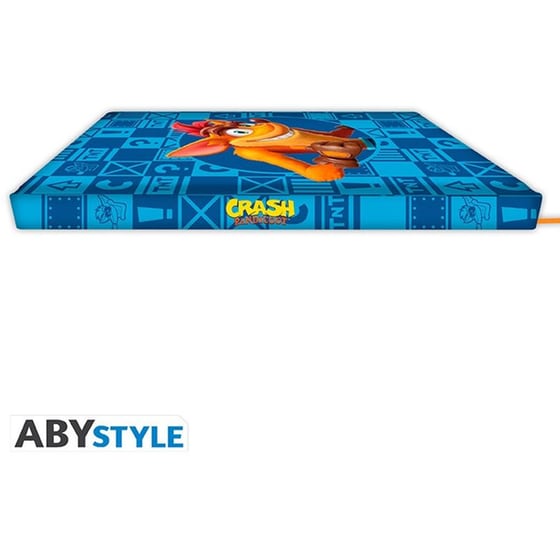 Σημειωματάριο Abysse Corp - Crash & Coco - A5 - Μπλέ image 2