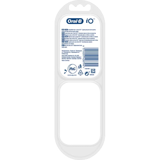 Ανταλλακτικές Κεφαλές ORAL-B iO RADIANT 4 Τμχ για Ηλεκτρική Οδοντόβουρτσα Oral-B iO image 4