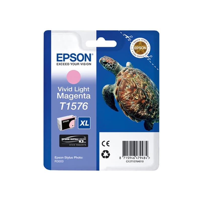 Μελάνι Epson T1576 Ανοικτό Ματζέντα - C13T15764010