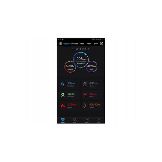 Activity Tracker Έξυπνο Ρολόι Αδιάβροχο Με Μετρητή Παλμών Για Ios Και Android, M3 Μαύρο image 2
