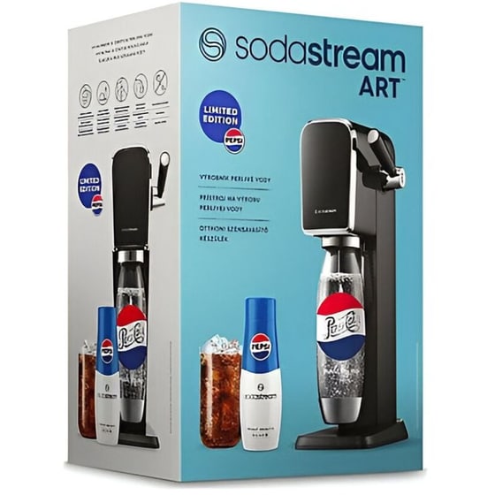 Συσκευή Παραγωγής Ανθρακούχου Νερού SODASTREAM SS-ART-MBP Μαύρο image 2