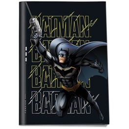 Τετράδιο Καρφίτσα Graffiti 40Φ Batman 17x25cm