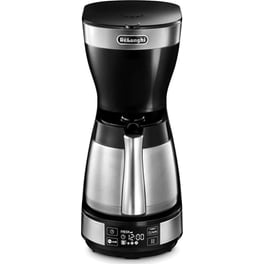 DELONGHI ICM16731 1200 W 1.25 L Μαύρη/Ασημί Καφετιέρα Φίλτρου