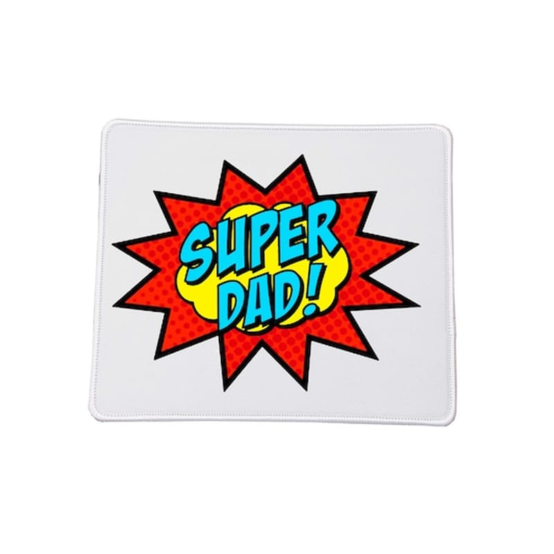 OEM Mousepad Dad No6 Βάση Για Το Ποντίκι Για Το Μπαμπά Ορθογώνιο 23x20cm Ποιοτικού Υλικού Αντοχής