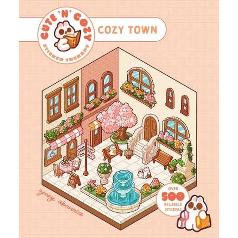 Cute n Cozy Sticker Therapy: Cozy Town