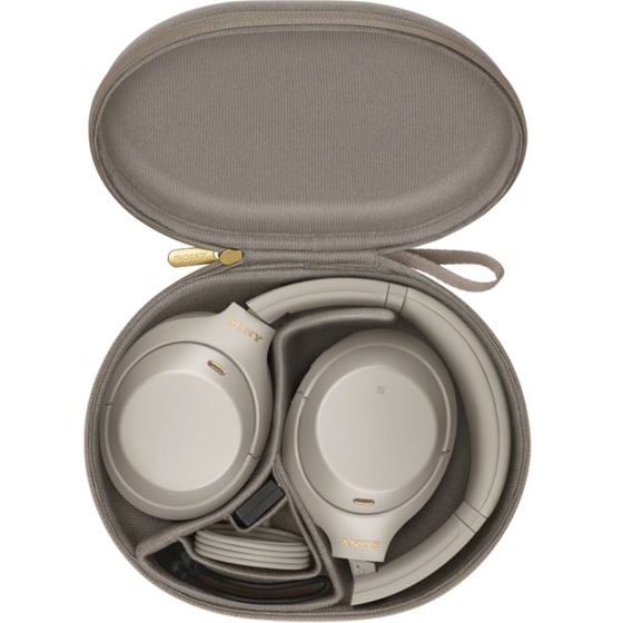 Sony WH-1000XM4 Ασύρματα Ακουστικά Κεφαλής - Ασημί image 3