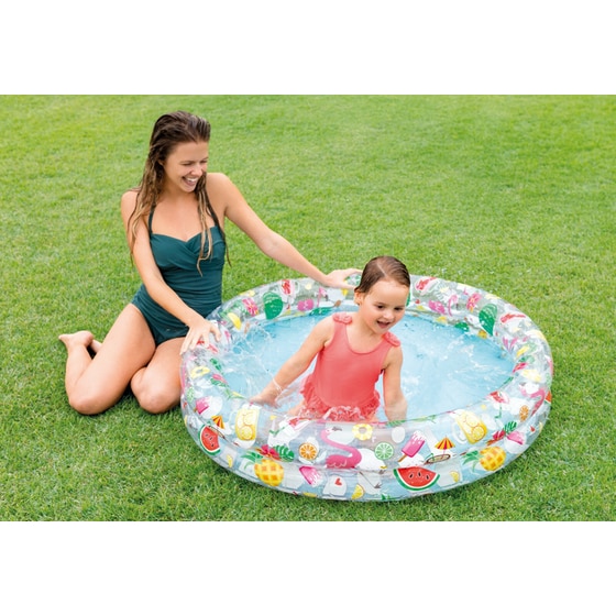 Φουσκωτή Παιδική Πισίνα Intex Just So Fruity Pool 150 Lt - Πολύχρωμη image 1
