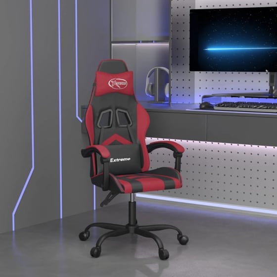 Καρέκλα Gaming VIDAXL Καρέκλα από Τεχνητό Δέρμα - Μαύρο image 10