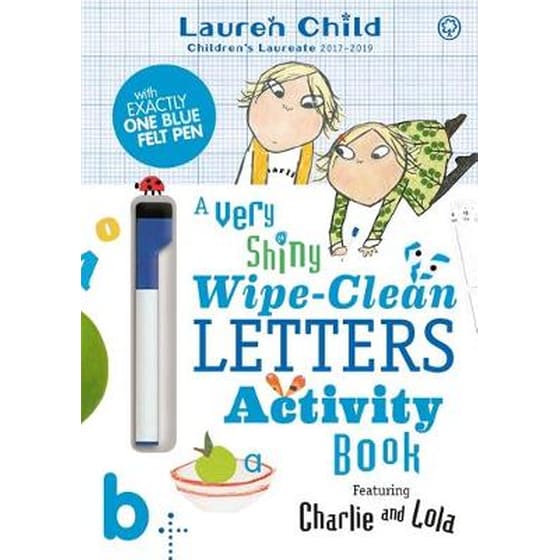 Charlie and Lola: Charlie and Lola A Very Shiny Wipe-Clean Letters Activity Book image 0