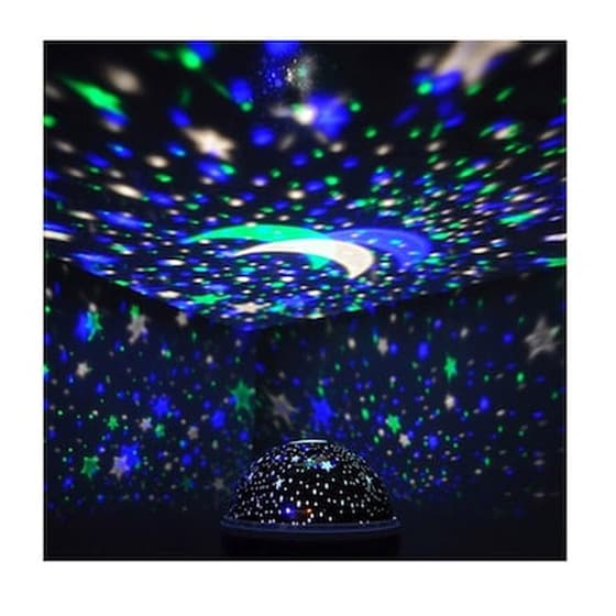 Περιστρεφόμενο Φωτιστικό Δωματίου Μωβ image 2