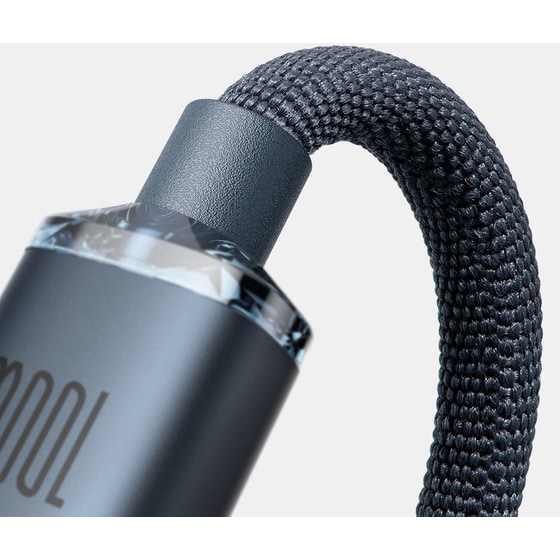 Καλώδιο δεδομένων Baseus Crystal Shine Series Usb-C to Usb-C 2m - Black image 1