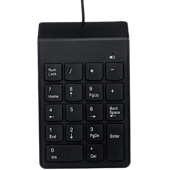 Gembird KPD-U-03  Ενσύρματο NumPad Μαύρο image 0