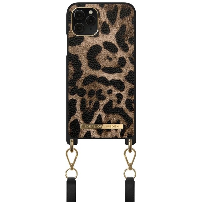 IDEAL OF SWEDEN Θήκη Apple iPhone 11 Pro/XS/X - Ideal Of Sweden θήκη λαιμού - Midnight Leopard