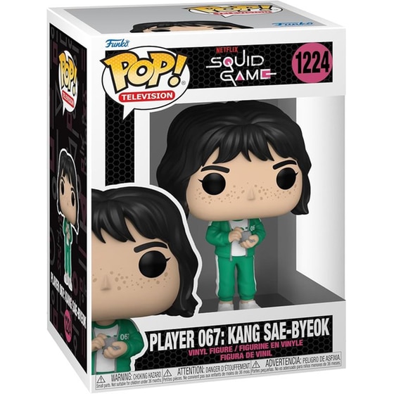 Funko Pop! Television - Squid Game - Player 067Kang Sae-Byeok #1224 image 1