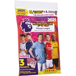 Panini Κάρτες Premier League Adrenalyne XL 2025 Mega Starter Pack