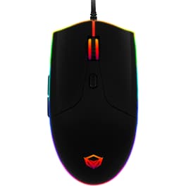 Meetion Gm21 RGB Gaming Ενσύρματο Ποντίκι Μαύρο