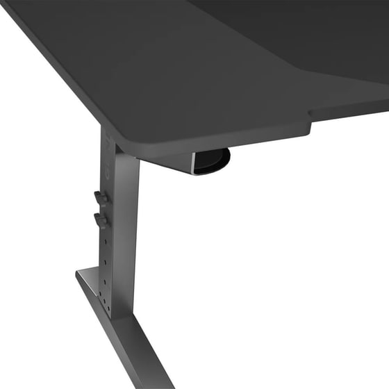Γραφείο Gaming Genesis Holm Modular 140 με Ρυθμιζόμενο Ύψος - Μαύρο image 4