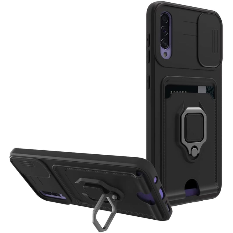 Θήκη Samsung Galaxy A50/A30s - Bodycell Multifunction - Μαύρο