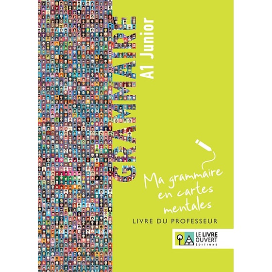 Grammaire A1 Junior - Ma grammaire en cartes mentales - Livre du Professeur image 0