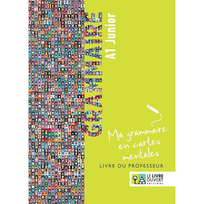 Grammaire A1 Junior - Ma grammaire en cartes mentales - Livre du Professeur