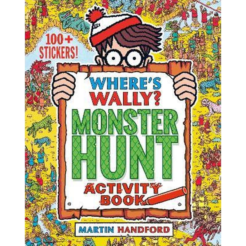 Wheres Wally? Monster Hunt: Activity Book