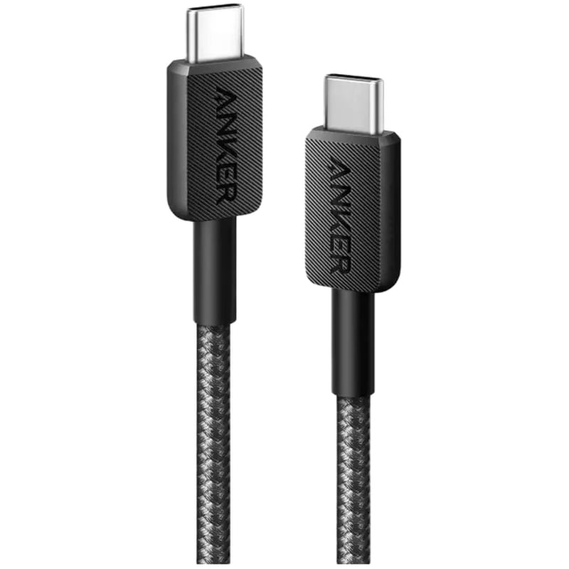 Καλώδιο Φόρτισης Anker 322 Braided USB σε USB-C 60W PD 0.9m - Black
