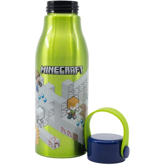 Θερμός Stor Minecraft Isometric Αλουμίνιο 760 ml - Πράσινο image 1