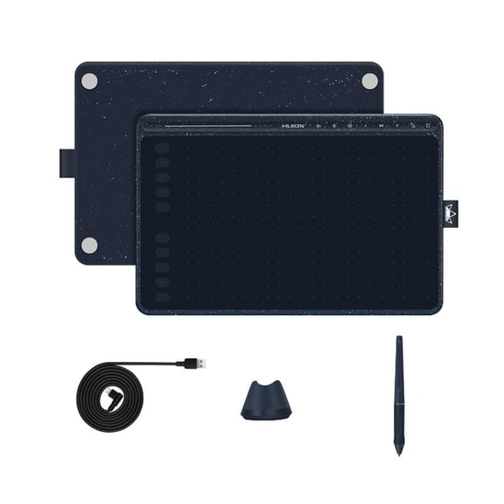 Ταμπλέτα Σχεδίασης Huion Hs611 - Γκρι image 0