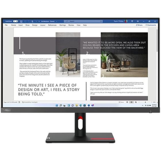 Lenovo ThinkVision S27i-30 27'' FHD IPS Flat 100Hz 6ms (4ms Extreme Mode) image 0