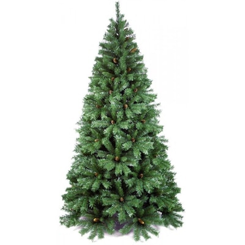 Τεχνητό Χριστουγεννιάτικο Δέντρο Aria Tiffany Pine Κλασικό Trade 2.40m – Πράσινο