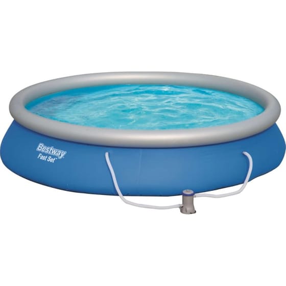 Φουσκωτή Οικογενειακή Πισίνα Bestway Fast Set 57313 9677 Lt - Μπλε image 0
