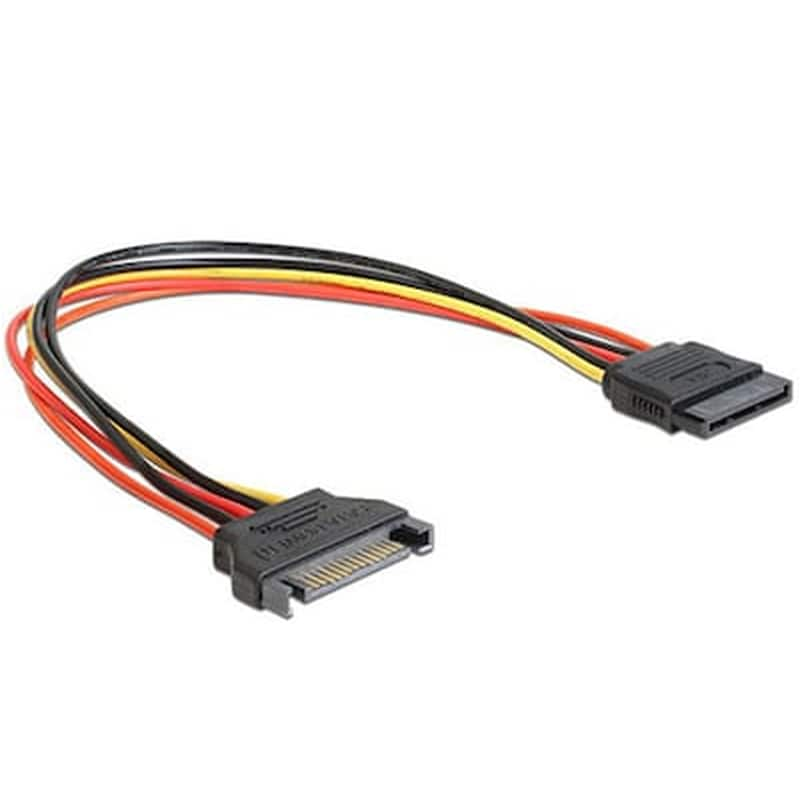 CABLEXPERT Cablexpert Sata Power Extension Cable 0,3m Cc-satamf-01