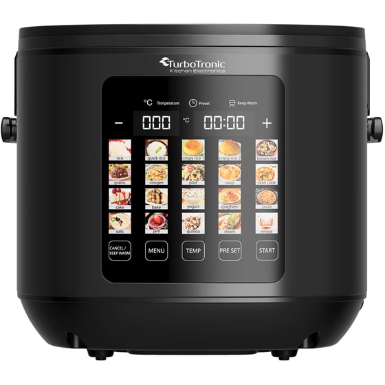 Πολυμάγειρας TURBOTRONIC TT-DMC23 860 W 5 L Μαύρο image 0