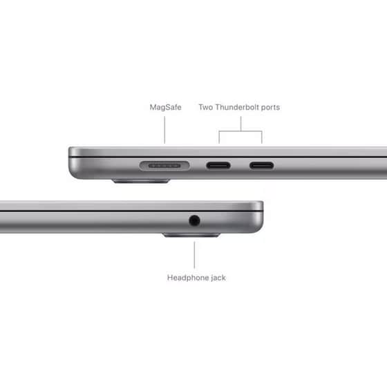 Apple MacBook Air with M3 Chip 15.3''QHD (Apple M3/16GB/256GB SSD/MacOs) Space Grey image 6