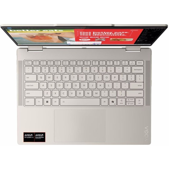 Lenovo Yoga 7 2-in-1 14AKP10 14" QHD+ OLED (AMD Ryzen AI 7-350/32 GB/1TB SSD/Radeon Graphics/Win11Home) Laptop image 9
