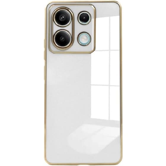 Θήκη Xiaomi Redmi Note 13 Pro 5G/ Xiaomi Poco X6 - Bodycell Gold Plated - White image 0