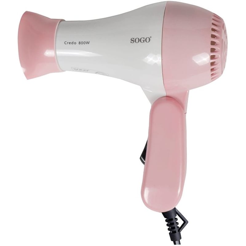 SOGO SS-3615-P Σεσουάρ Μαλλιών 800 W Ροζ SOGO