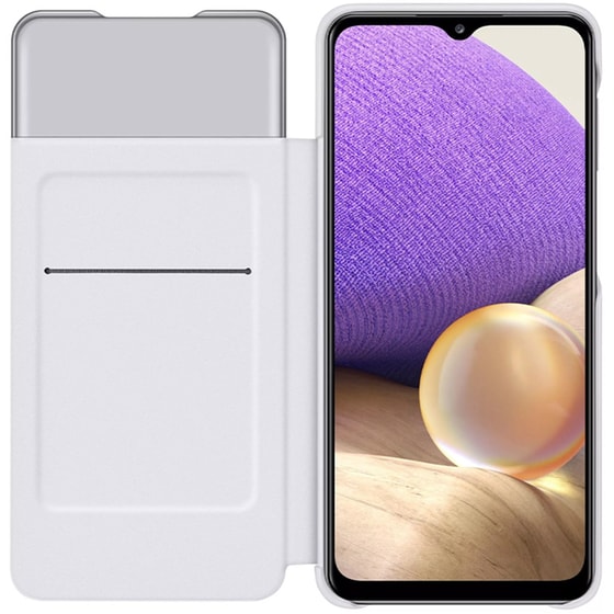 Θήκη Samsung Galaxy A32 5G - Samsung S View Wallet Cover - White image 1