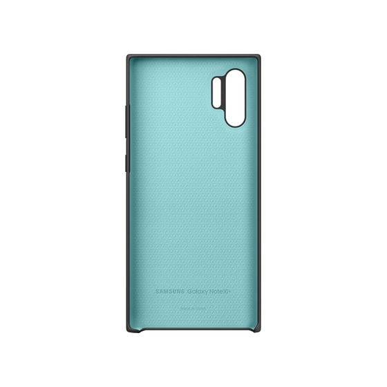 Θήκη Samsung Galaxy Note 10+ Silicon Cover Μαύρο image 2