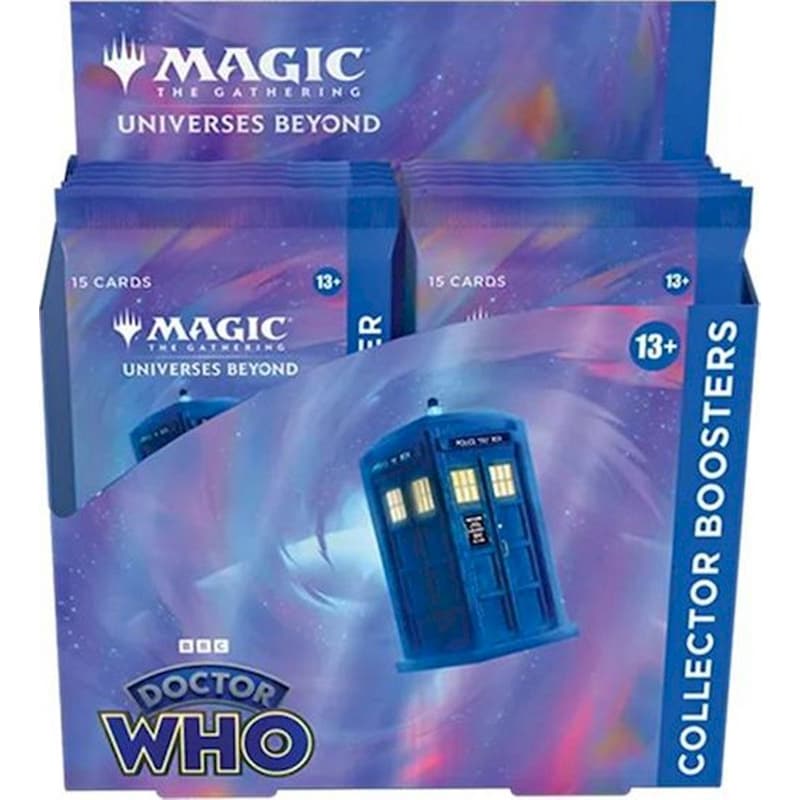 Magic The Gathering Collector Booster Box (12 Boosters) – Doctor Who