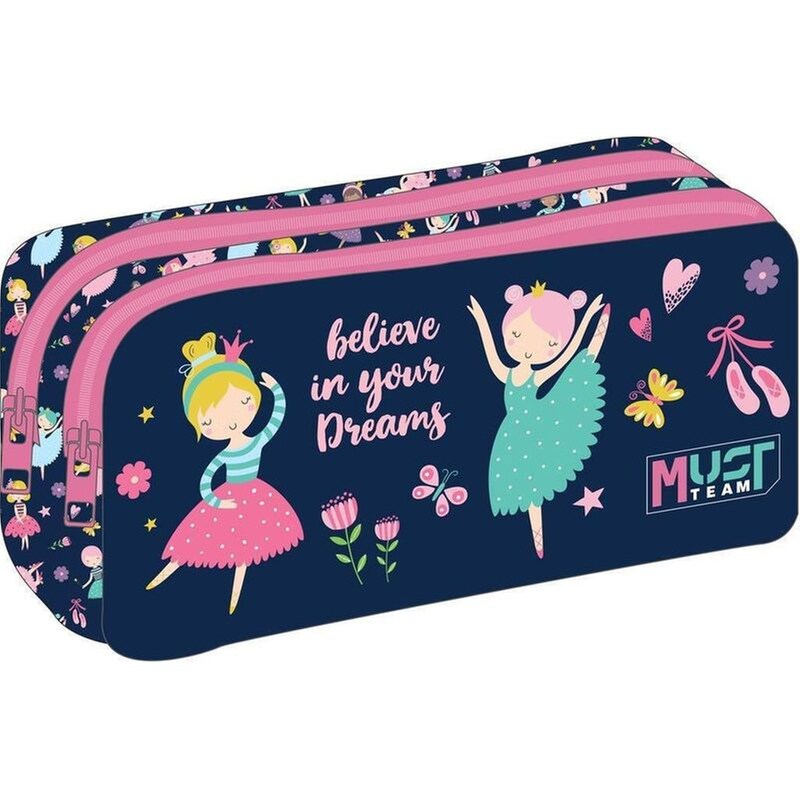 Κασετίνα Βαρελάκι Must Team Energy Believe in Your Dreams