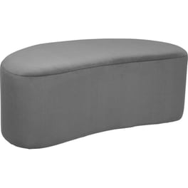 Ταμπουρέ Spitishop A-s Malone Grey 197326a 98x51x35cm - Γκρι