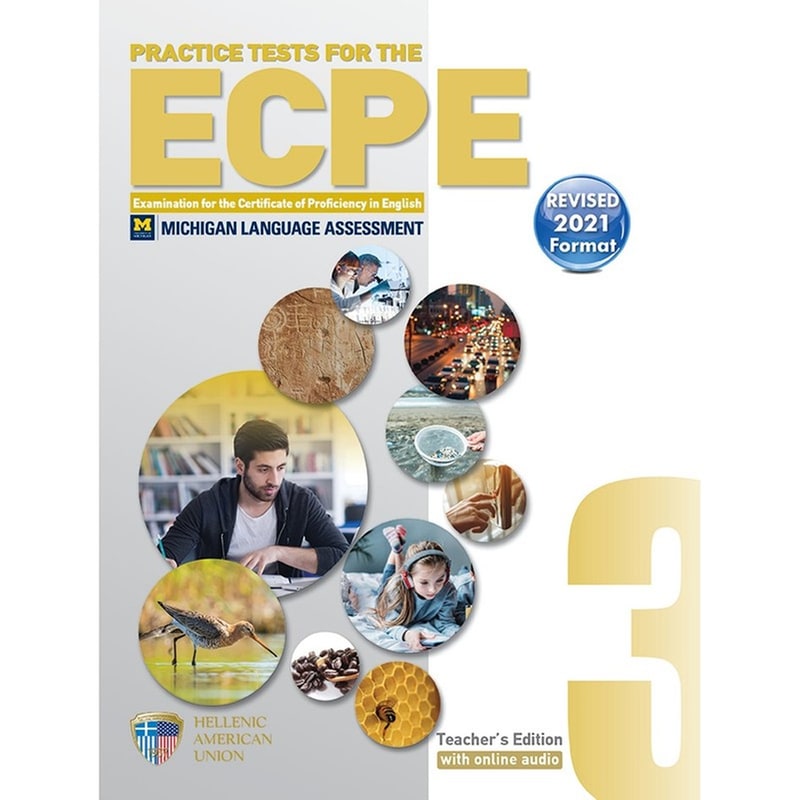 ECPE Practice Tests 3 - Teachers Book (+Online Audio) 2021 (C1-C2)