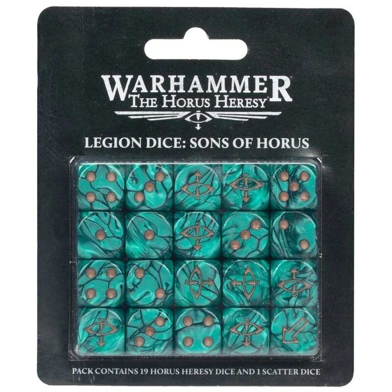 Legion Dice: Sons Of Horus Warhammer GAMES WORKSHOP